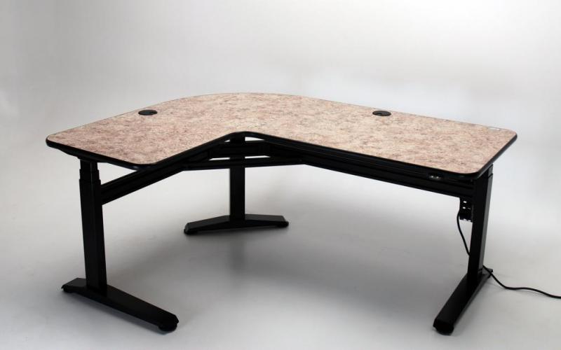 Martin Ziegler Ergo L Height Adjule Shaped Desk