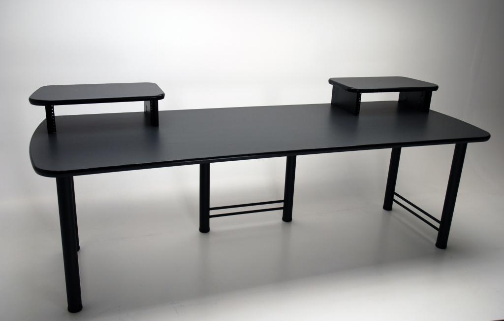 92 Twin Bridge Desk Great For Dual Monitors Martin Ziegler 92 Twin Bridge Dual Monitor Audio Or Video Desk