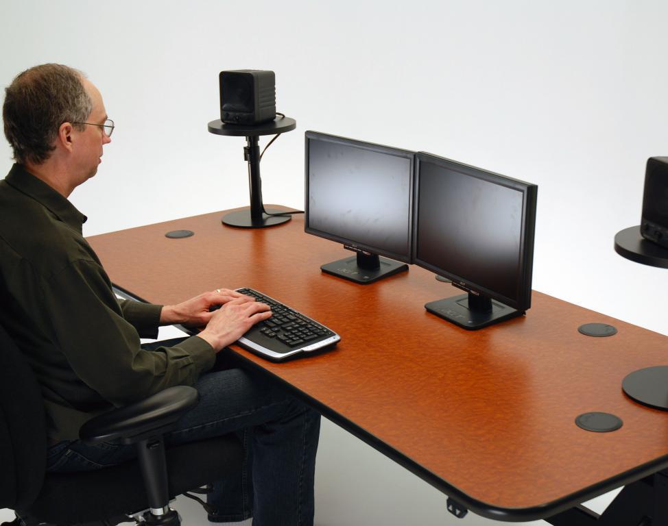 Music Studio Desk Workstation with Ra…, Computers