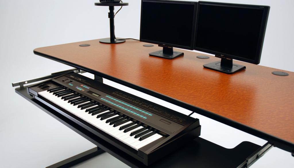 desktop keyboard stand